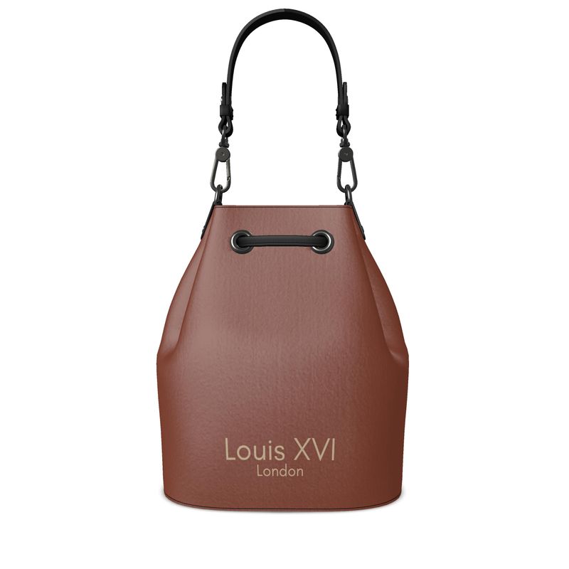 Louis XVI Bucket Bag – Timeless Luxury in Napa Leather