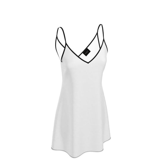 Louis XVI Slip Dress White