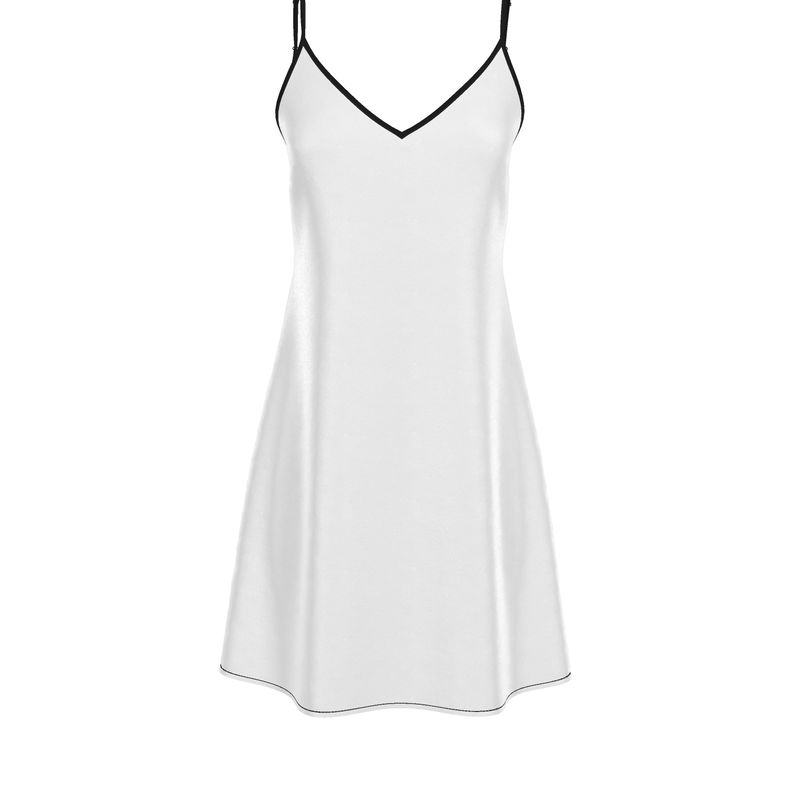 Louis XVI Slip Dress White