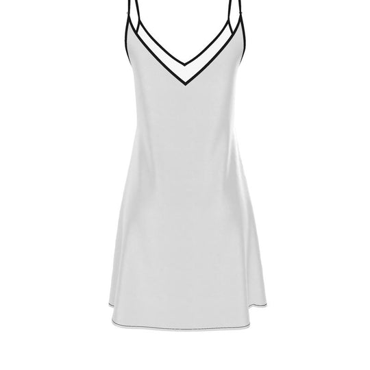 Louis XVI Slip Dress White