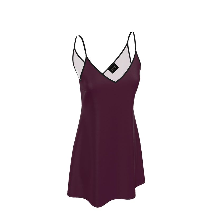 Louis XVI Slip Dress Wine