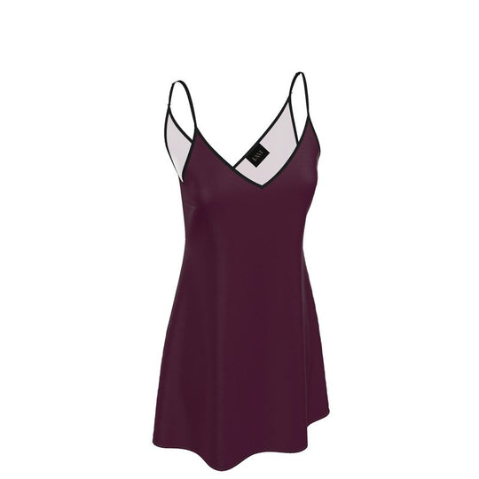 Louis XVI Slip Dress Wine