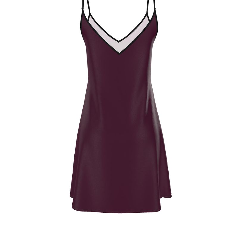 Louis XVI Slip Dress Wine