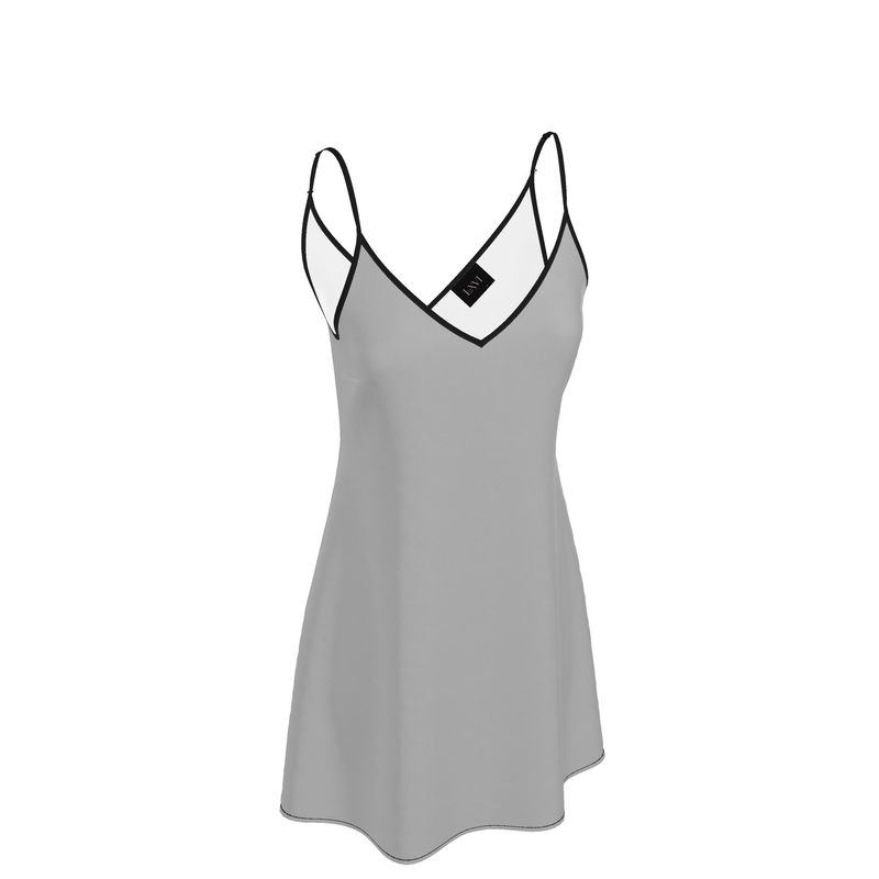 Louis XVI Slip Dress Gray