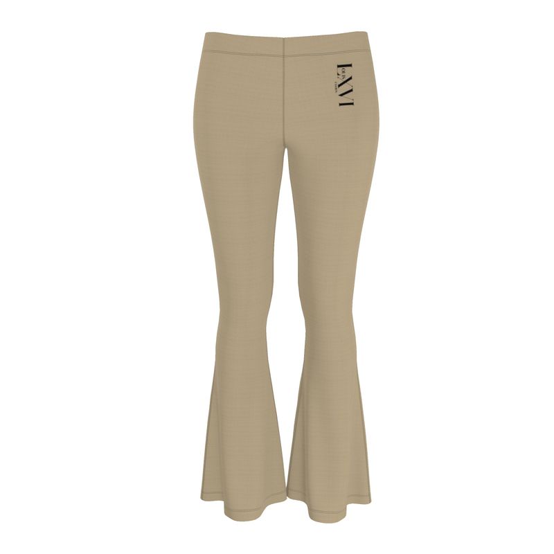 Louis XVI Flared Leggings Tan