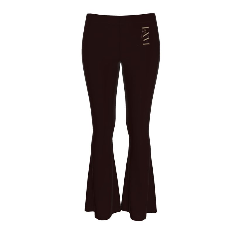 Louis XVI Flared Leggings Dark Brown