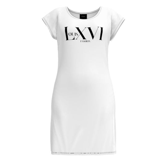 Louis XVI Jersey Tee Dress White
