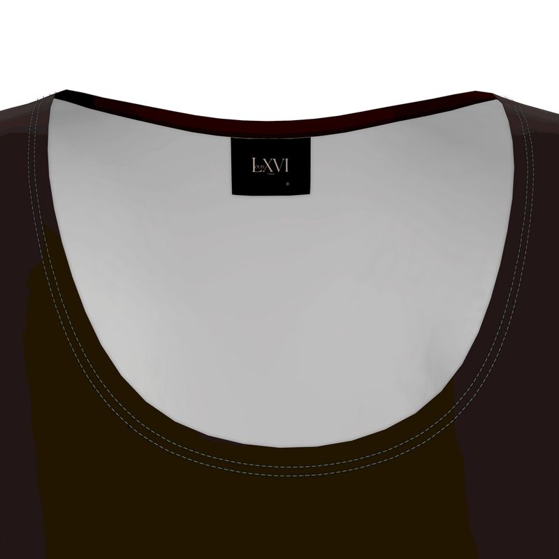 Louis XVI Jersey Tee Dress Dark Brown