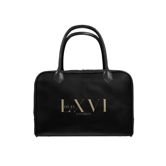 Lous XVI Napa leather Men Square Bag Black