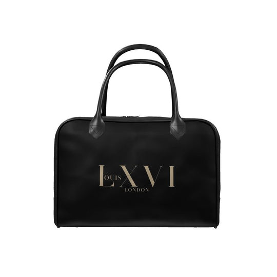 Lous XVI Napa leather Men Square Bag Black
