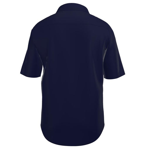 Louis XVI London Egyptian Linen Navy