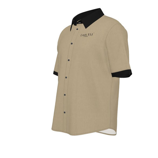 Louis XVI London Egyptian Linen Tan/Black