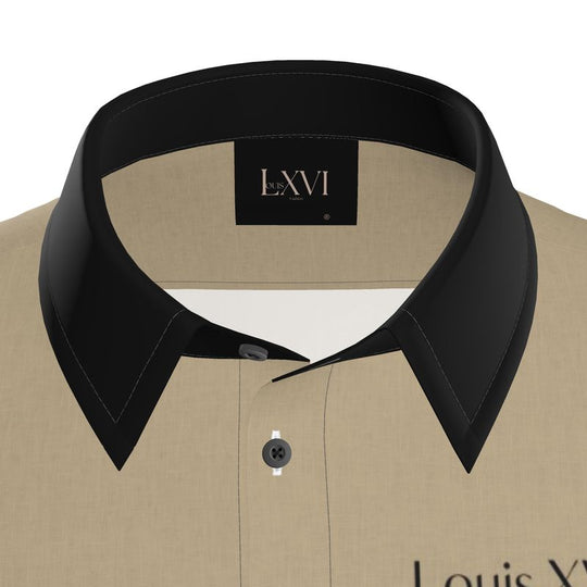 Louis XVI London Egyptian Linen Tan/Black