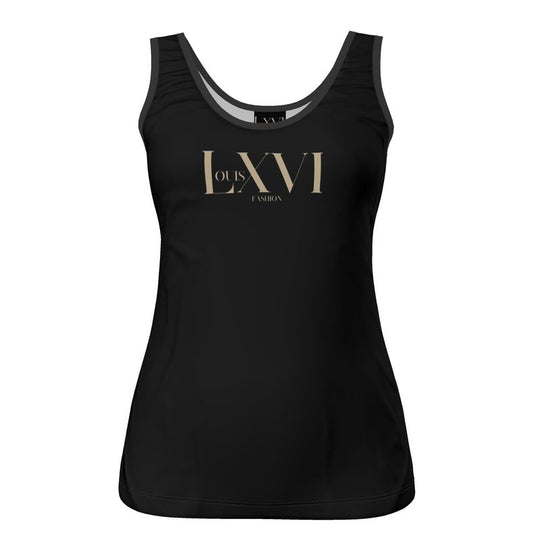 Louis XVI Luxury Tank top Black