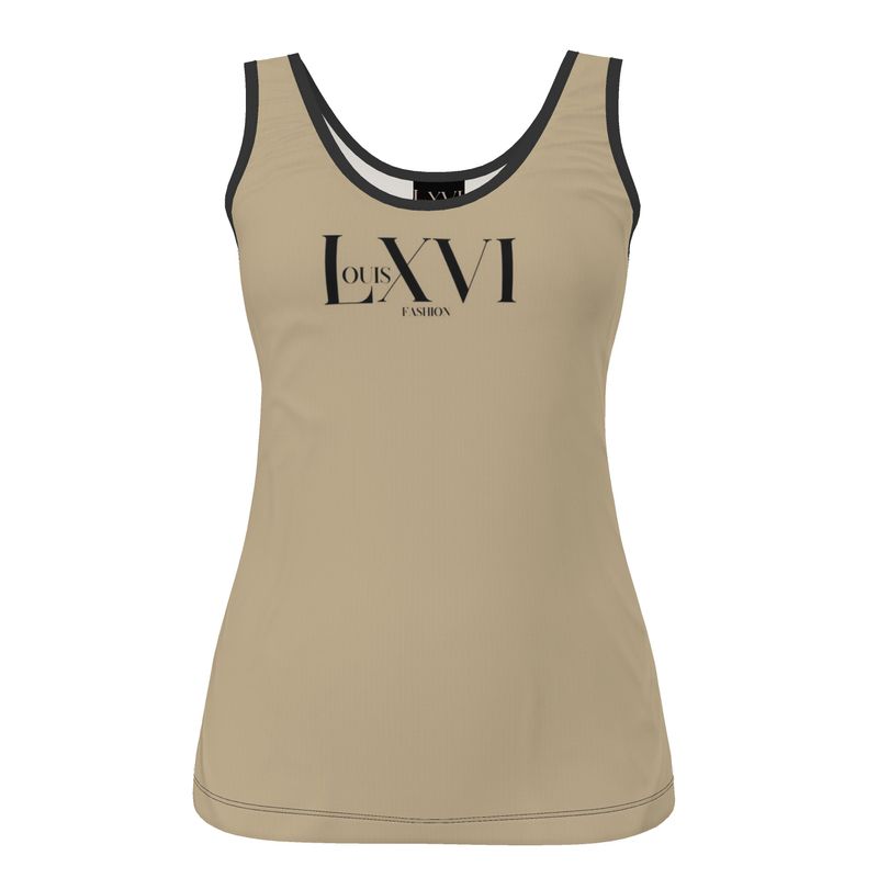 Louis XVI Luxury Tank top Tan
