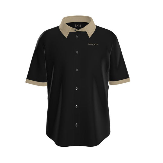 Louis XVI London Egyptian Linen Black/Tan