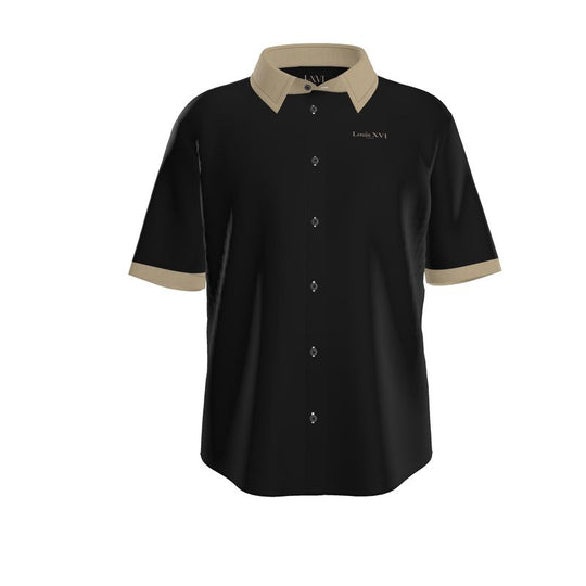 Louis XVI London Egyptian Linen Black/Tan