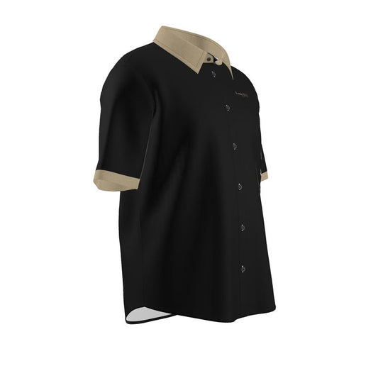 Louis XVI London Egyptian Linen Black/Tan