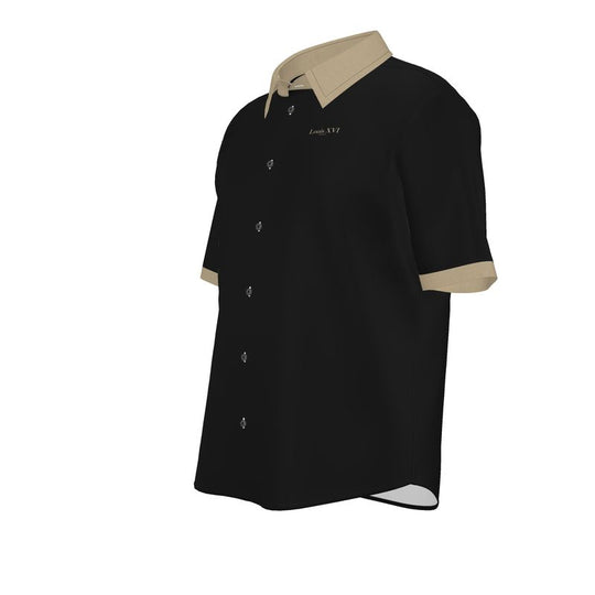 Louis XVI London Egyptian Linen Black/Tan