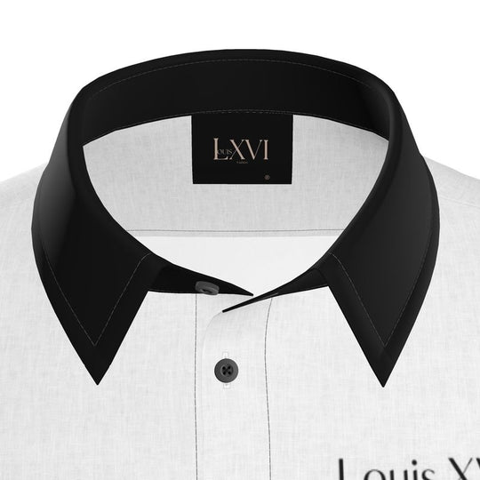 Louis XVI London Linen White/Black