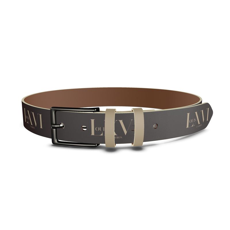 Louis XVI Napa Leather Belt