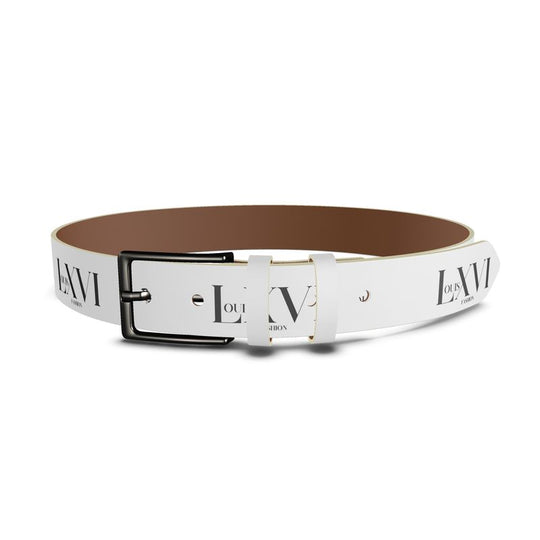 Louis XVI Napa Leather Belt