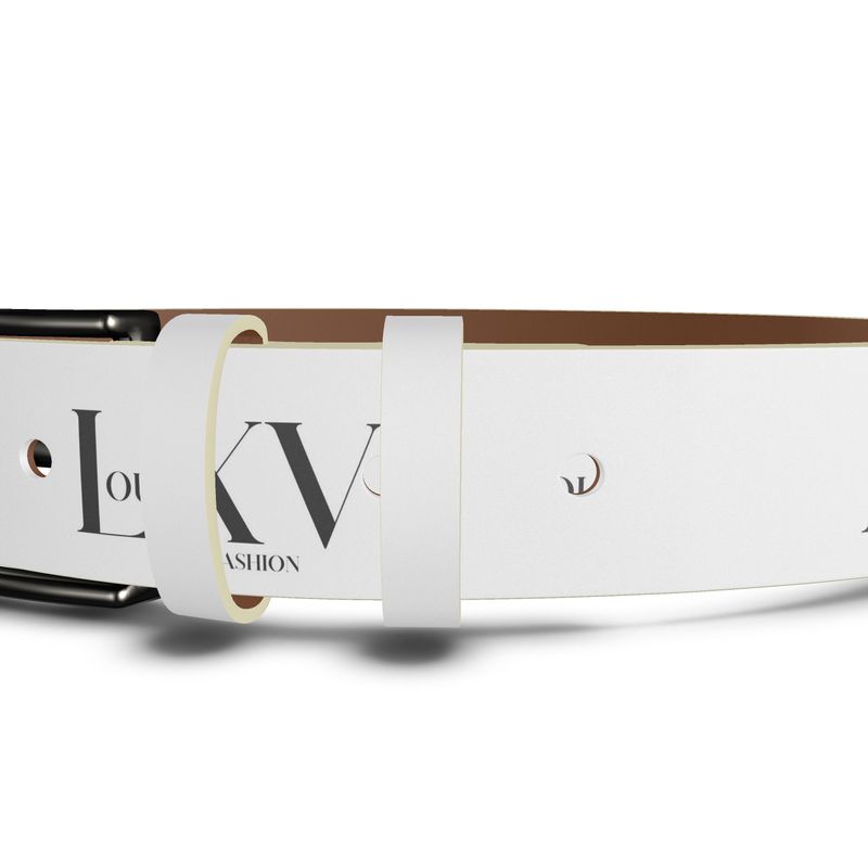 Louis XVI Napa Leather Belt