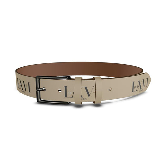 Louis XVI Napa Leather Belt