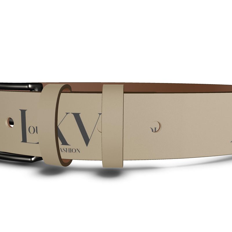 Louis XVI Napa Leather Belt
