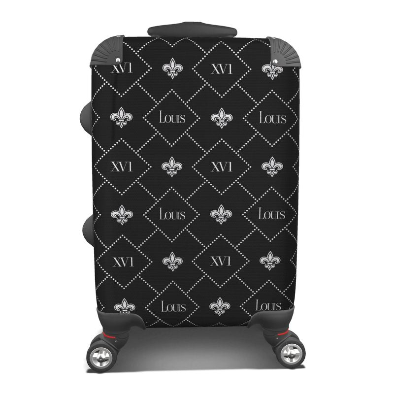 Louis XVI Carry On Suitcase Black