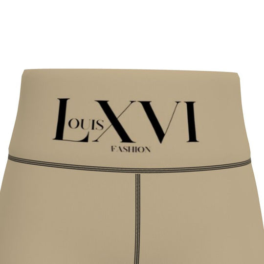 Louis XVI Attractive Wear Sport Leggins Tan