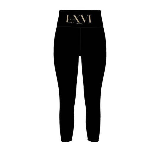 Louis XVI Attractive Wear Sport Leggins Black