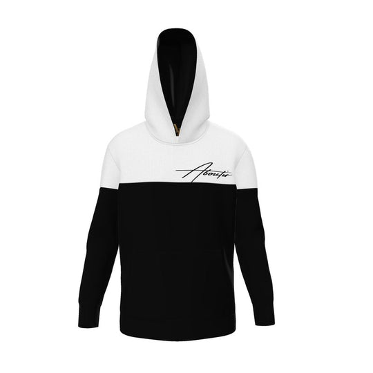 Designer Hoodie White and Black