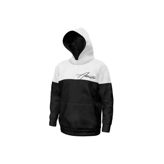 Designer Hoodie White and  Black