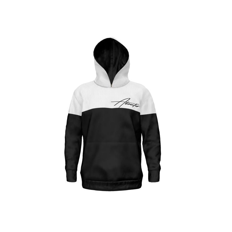 Designer Hoodie White and  Black