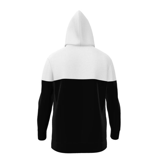 Designer Hoodie White and Black