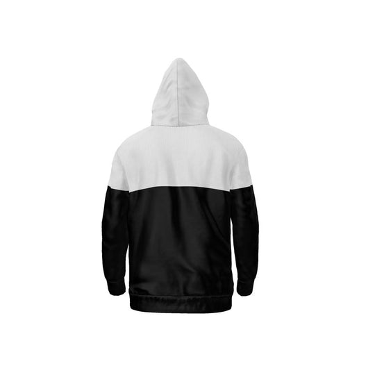 Designer Hoodie White and  Black