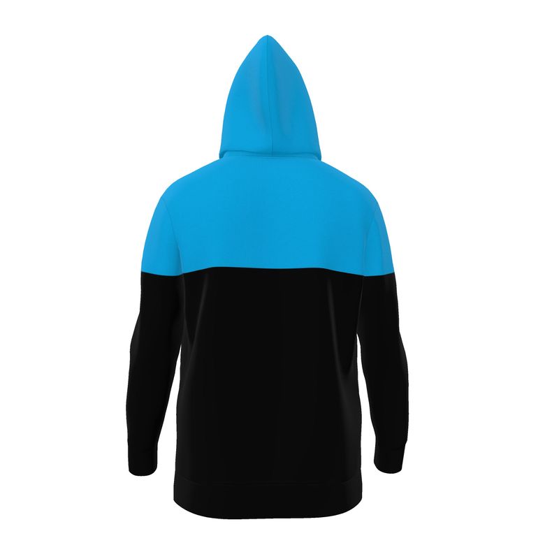 Aboutir Lux Hoodie Blue two tone