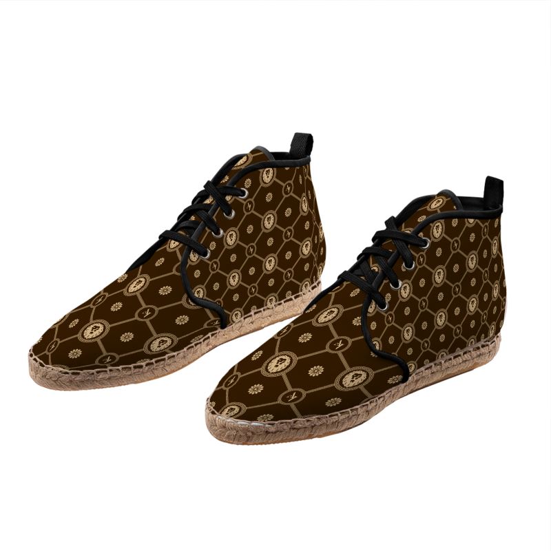 Luxury Espadrilles Chocolate