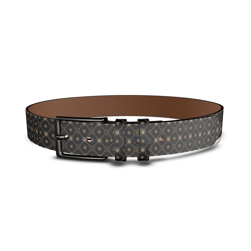 Nappa leather belts