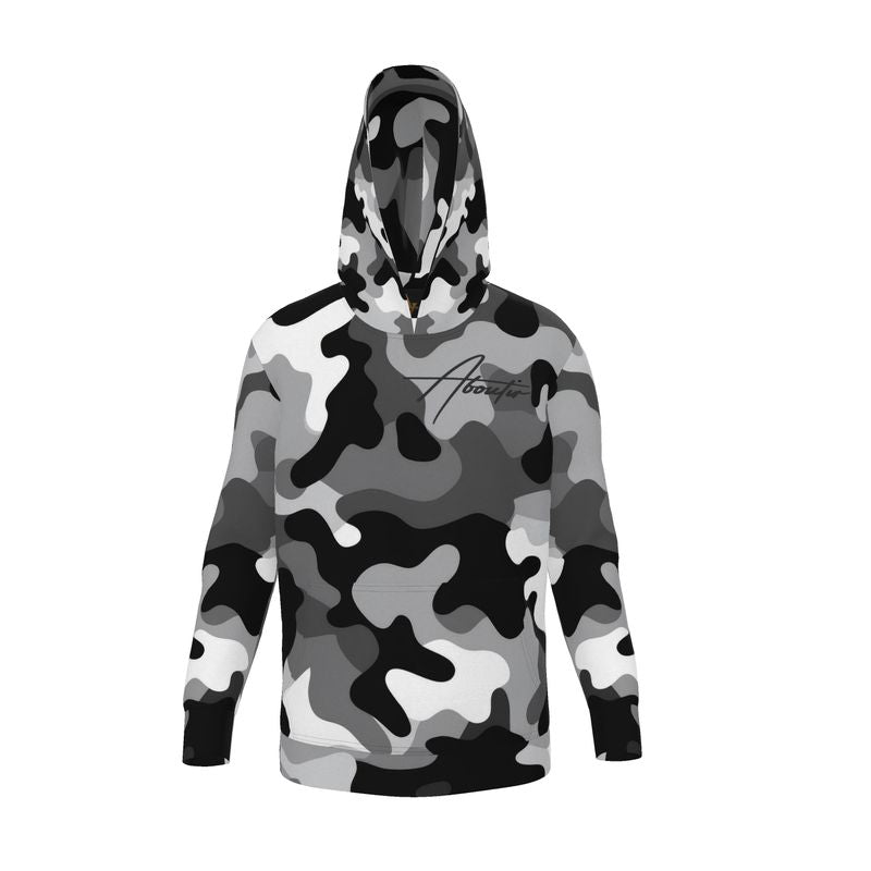 Gray Camo Hoodie