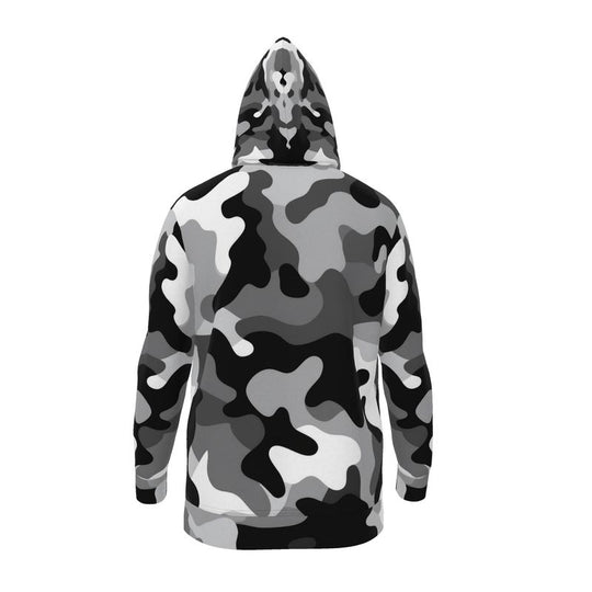 Gray Camo Hoodie