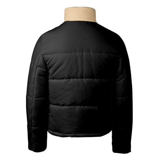 Puffer Jacket blk tan