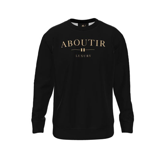 Aboutir Luxury Logo Sweater Black