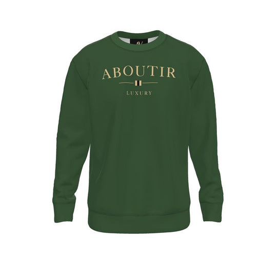 Aboutir Luxury Logo Sweater Green