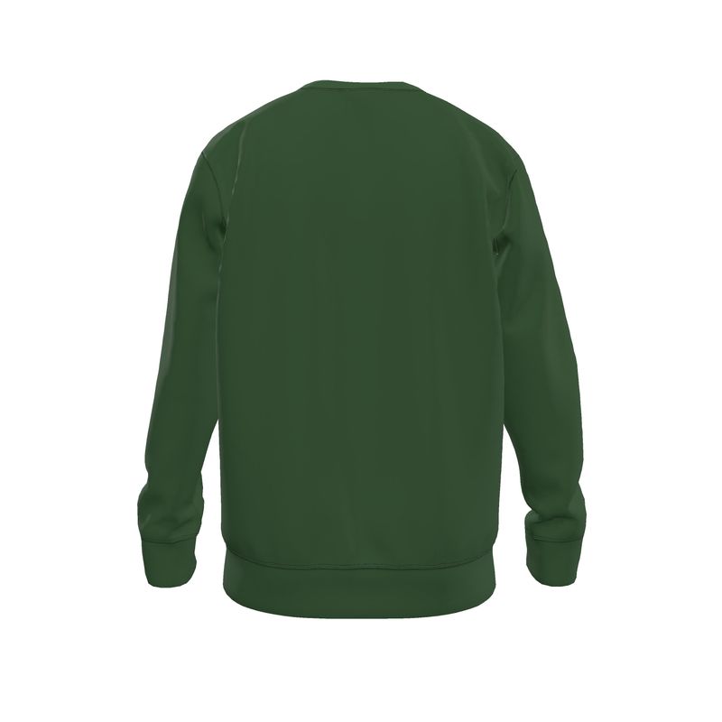 Aboutir Luxury Logo Sweater Green