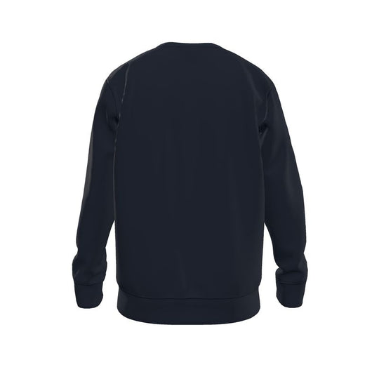 Aboutir Luxury Logo Sweater Navy