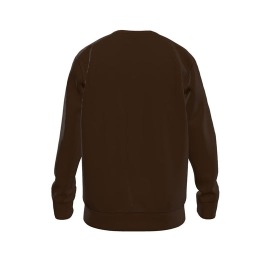 Aboutir Designer Sweatshirt Dark Brown