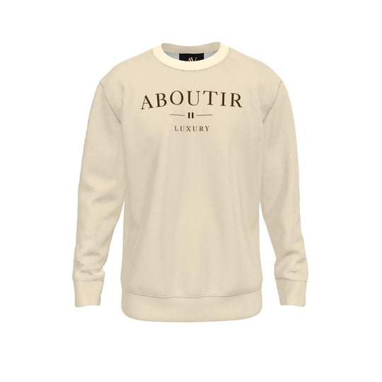 Aboutir Luxury Logo Sweatshirt Tan