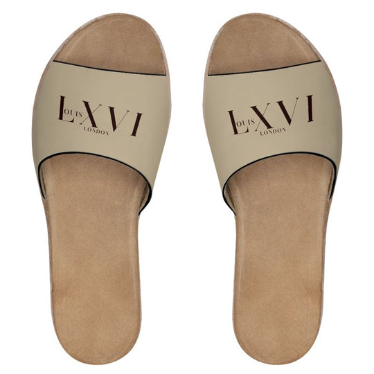 Louis XVI Napa Slip On Signature Color Tan Brown